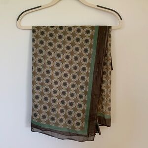 Soulei Soulei Geometric Patterned Sarong